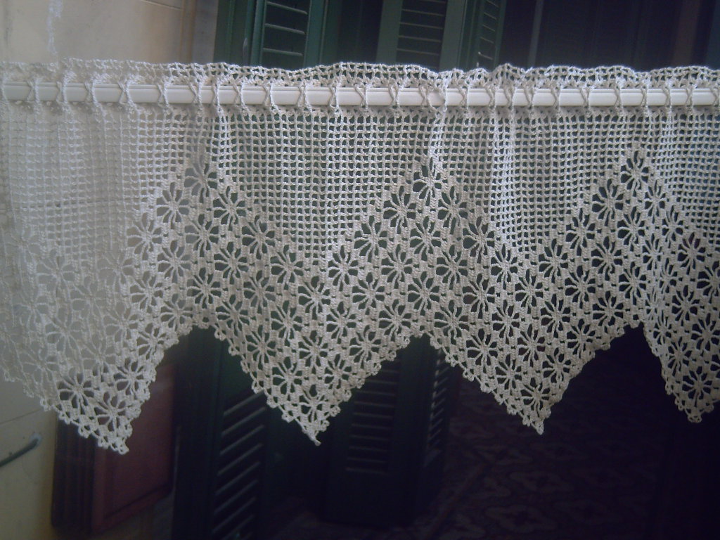 Visillos a crochet Imagui