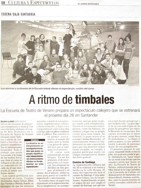 Teatro en calle Santander