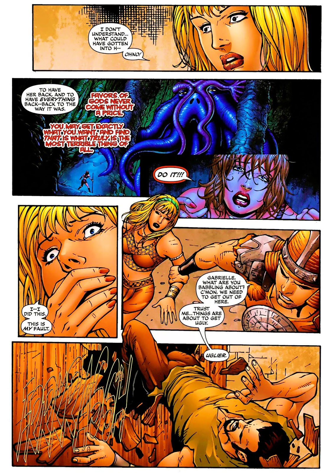 Xena: Warrior Princess - Dark Xena issue 1 - Page 22