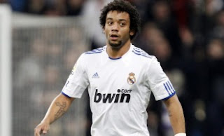 Marcelo concentrated during a match