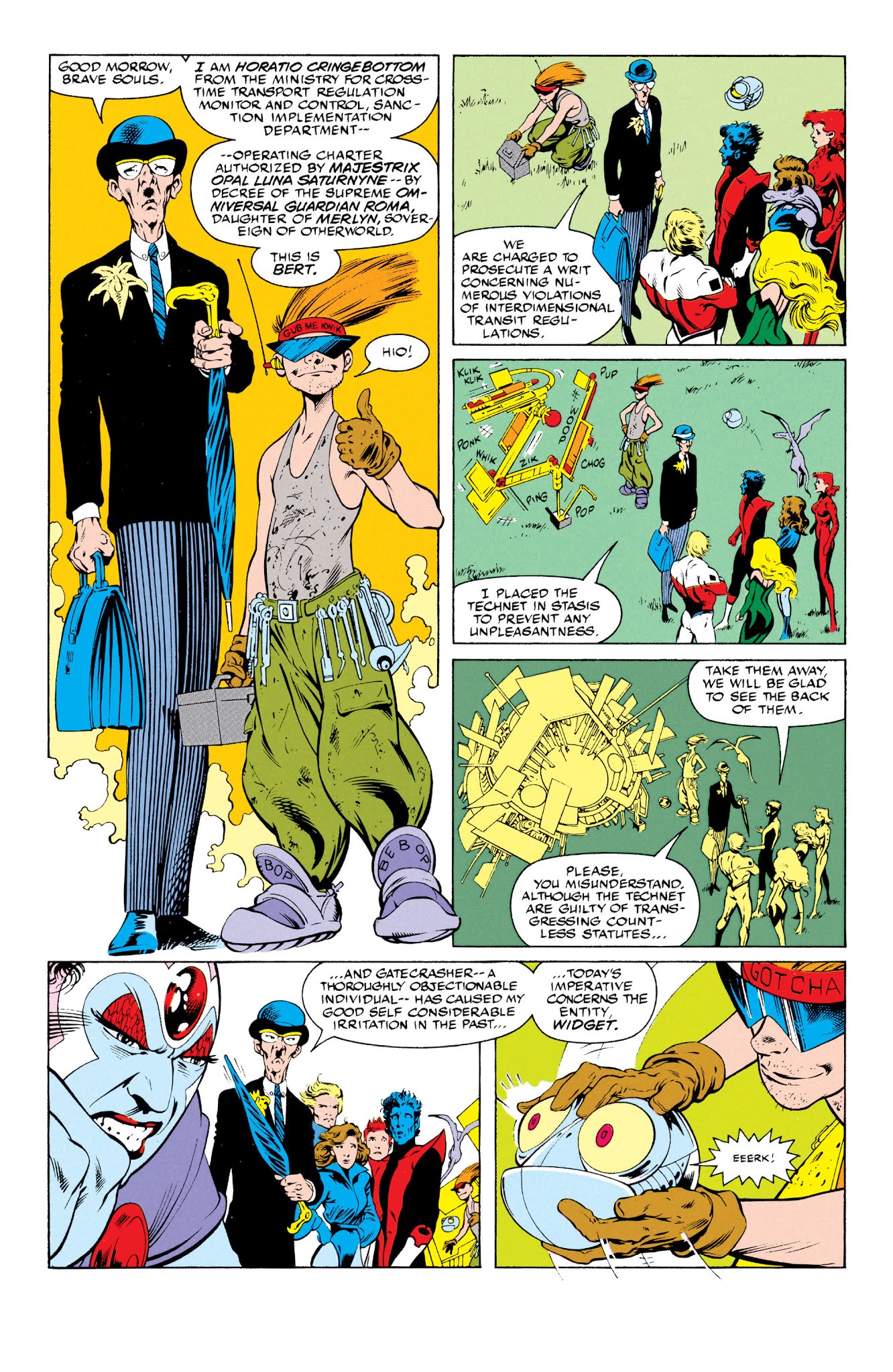 Read online Excalibur Visionaries: Alan Davis comic -  Issue # TPB 1 (Part 1) - 15