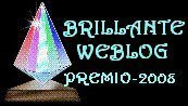 Brillante WeBlog, Premio 2008