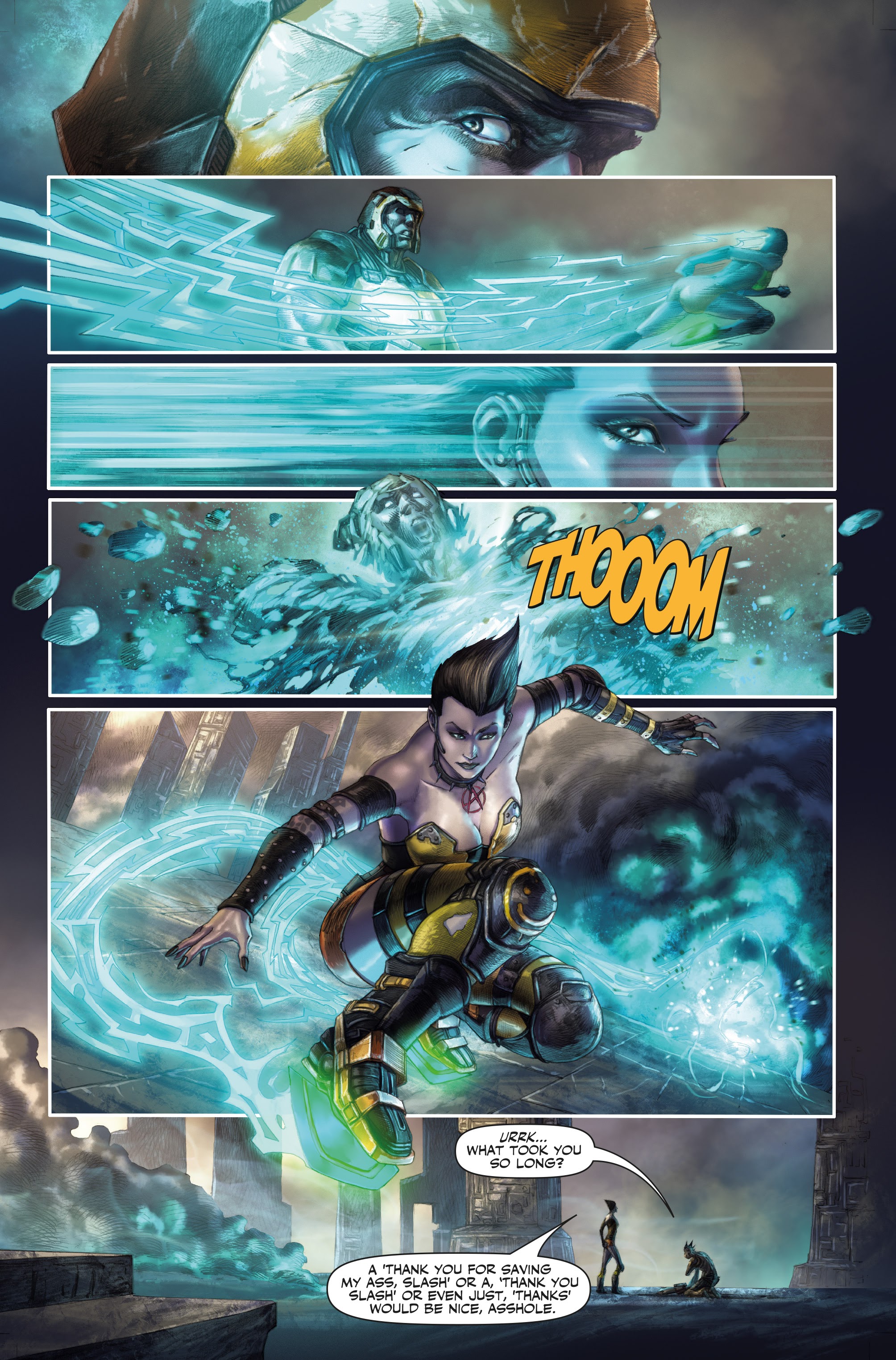 Read online Quake Champions comic -  Issue # TPB - 32