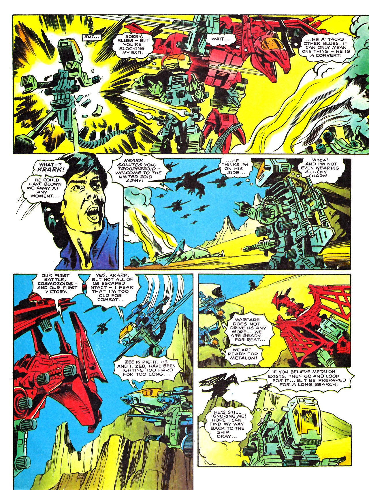 Read online Spider-Man and Zoids comic -  Issue #17 - 4