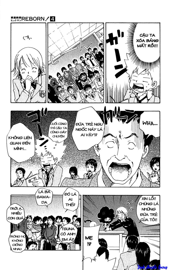 Kateikyoushi Hitman Reborn chap 33 trang 12