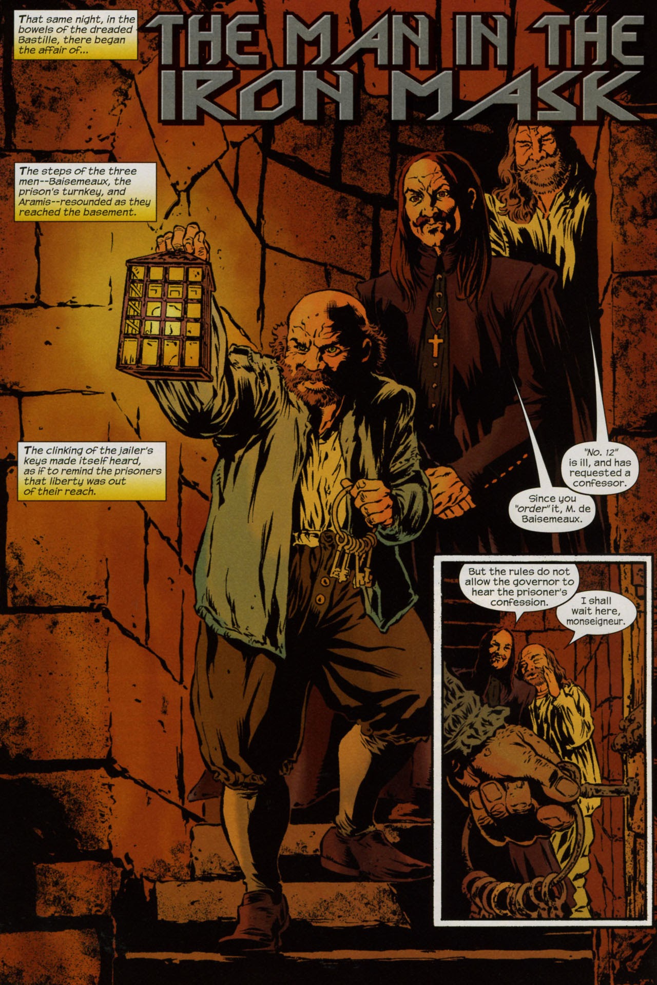 Read online The Man in the Iron Mask comic -  Issue #1 - 10