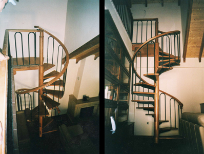 Maderland: Escaleras de caracol