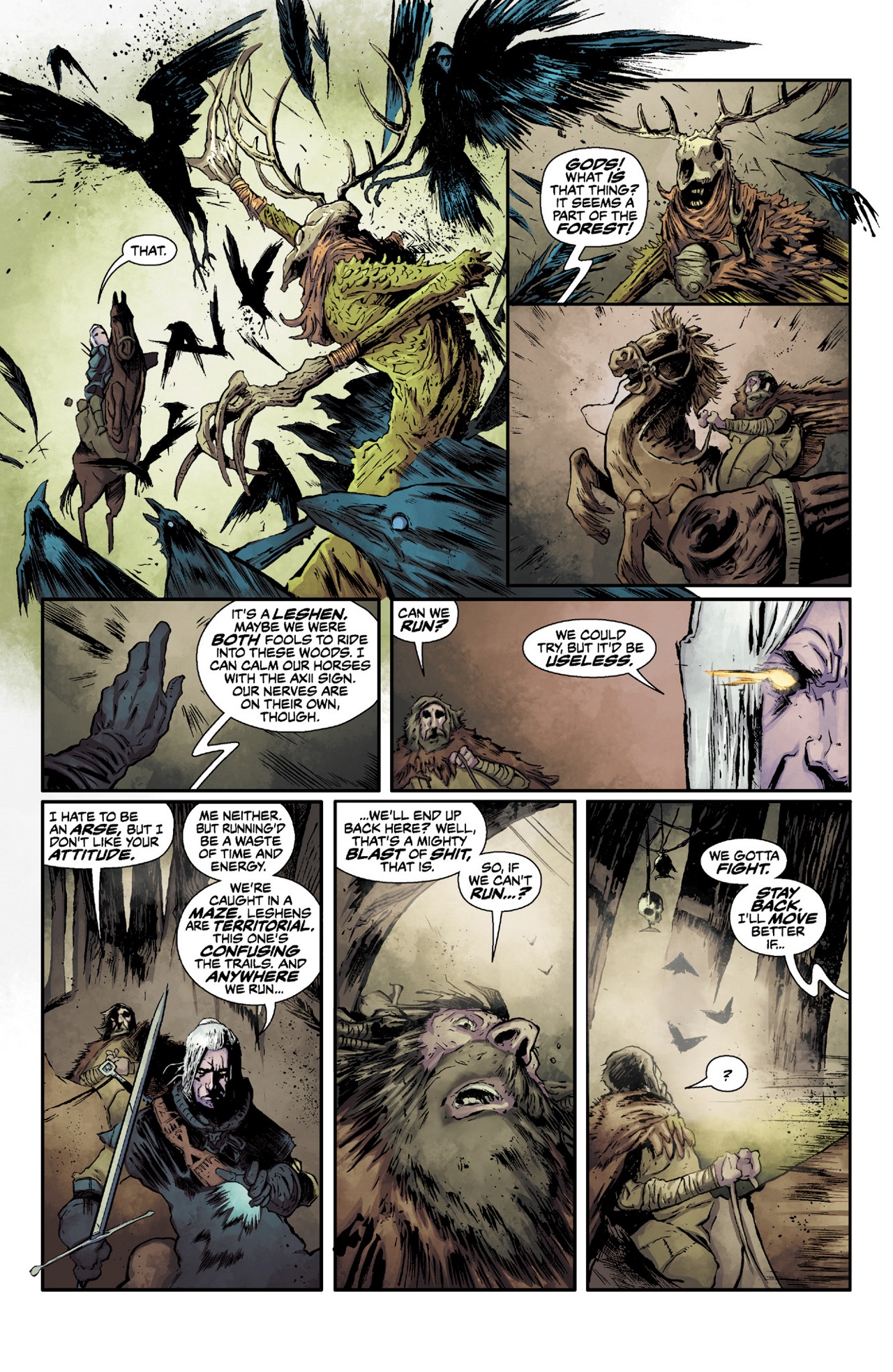 Read online The Witcher (2014) comic -  Issue #1 - 21