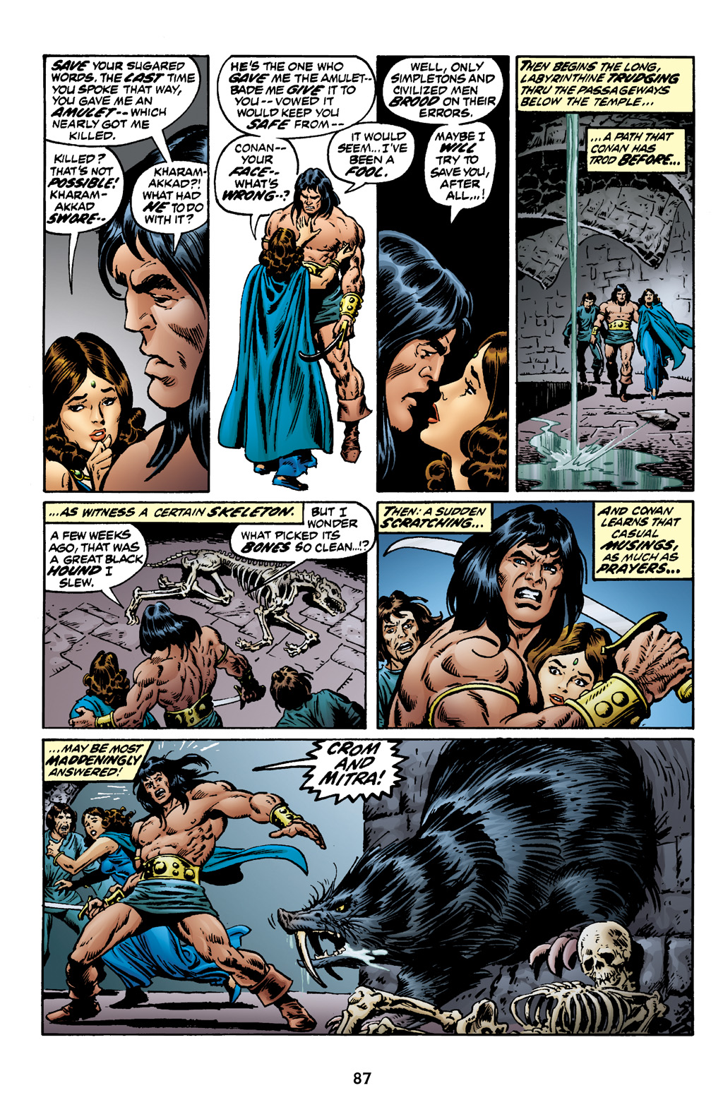 Read online The Chronicles of Conan comic -  Issue # TPB 4 (Part 1) - 88
