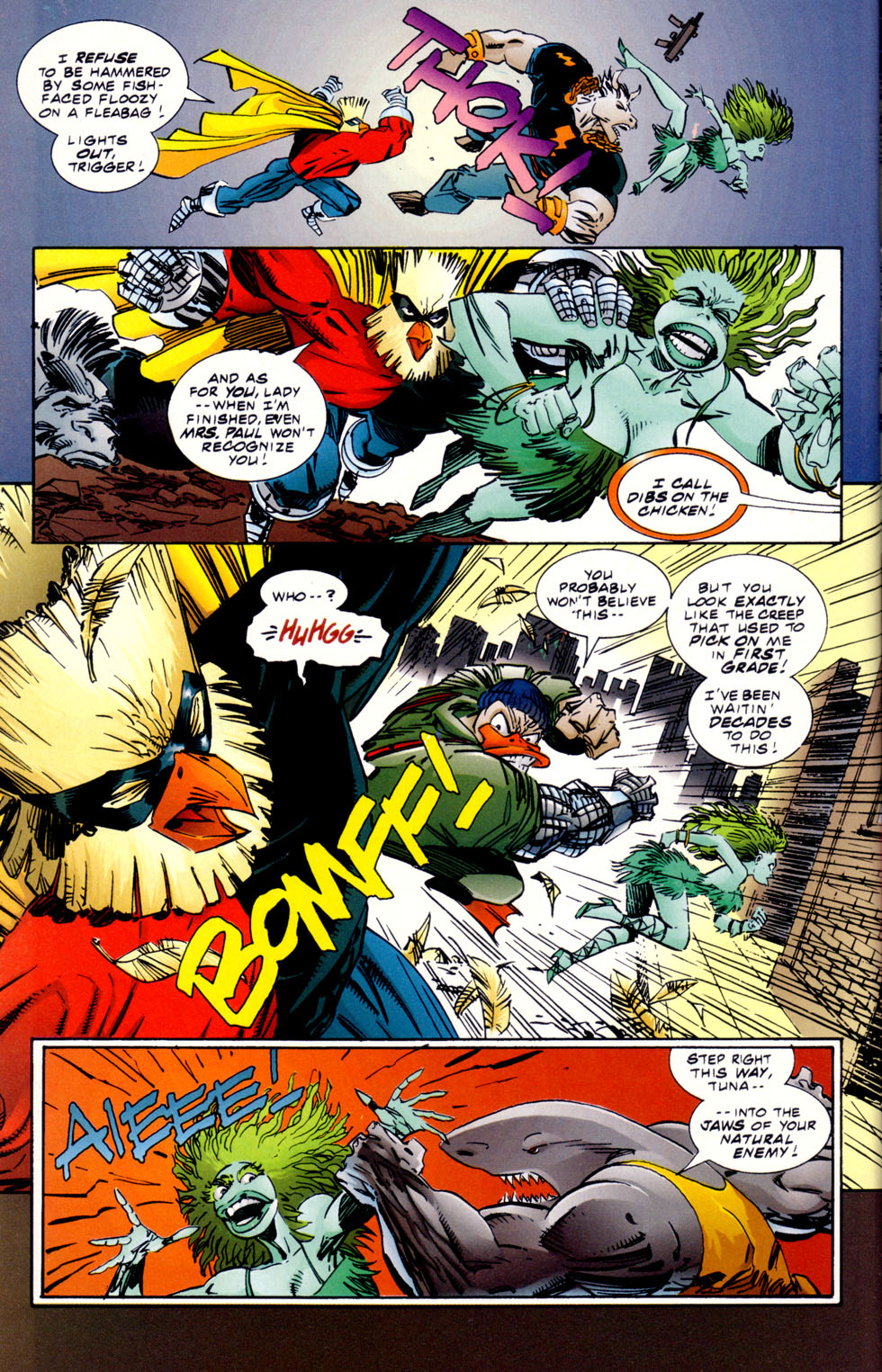 Read online The Savage Dragon/Destroyer Duck comic -  Issue # Full - 37