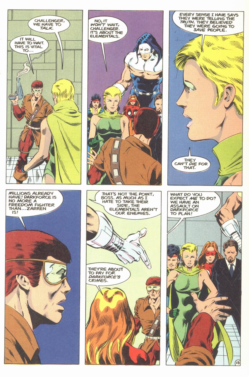 Read online Justice Machine featuring The Elementals comic -  Issue #3 - 14