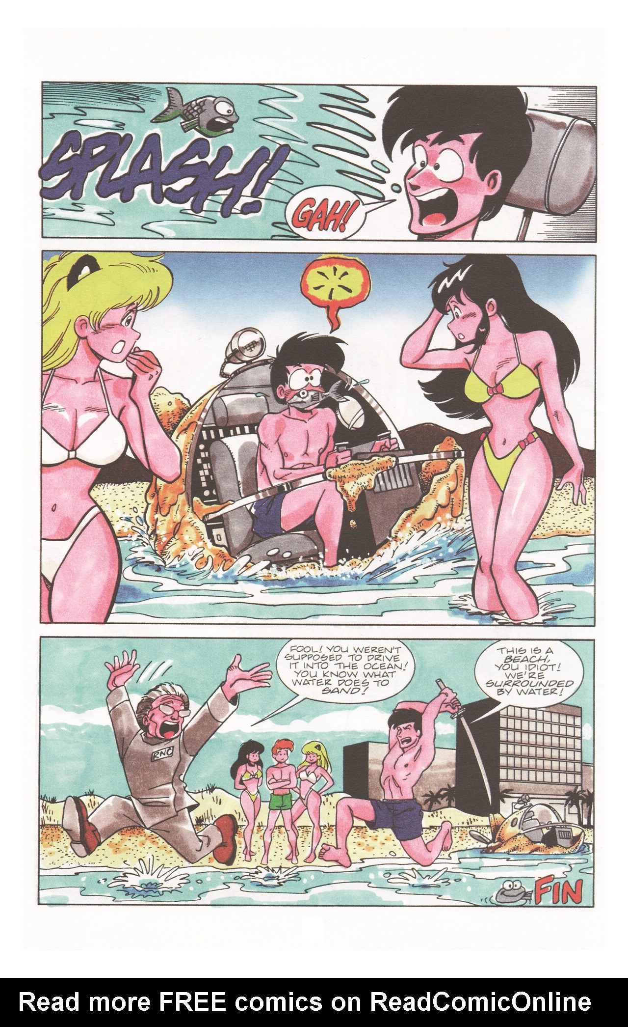 Read online Ninja High School Swimsuit comic -  Issue #2 - 6