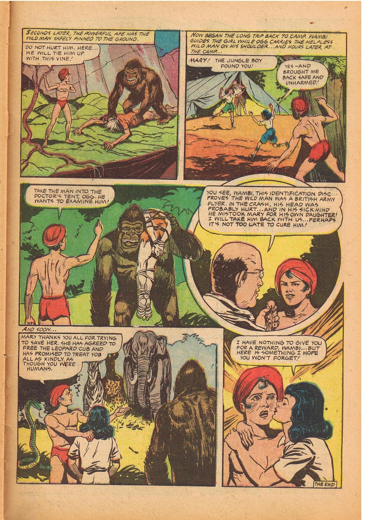 Read online Wambi Jungle Boy comic -  Issue #14 - 33