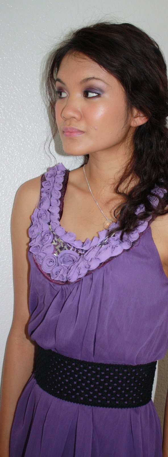 theNC40girl colors the purple dress