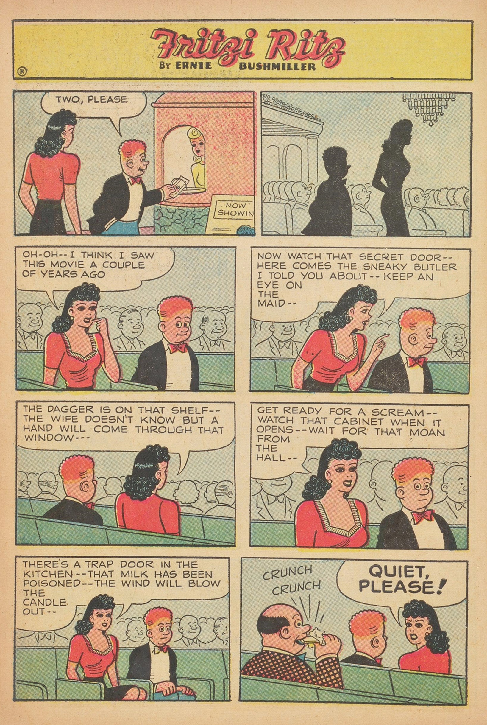 Read online Fritzi Ritz (1953) comic -  Issue #37 - 10