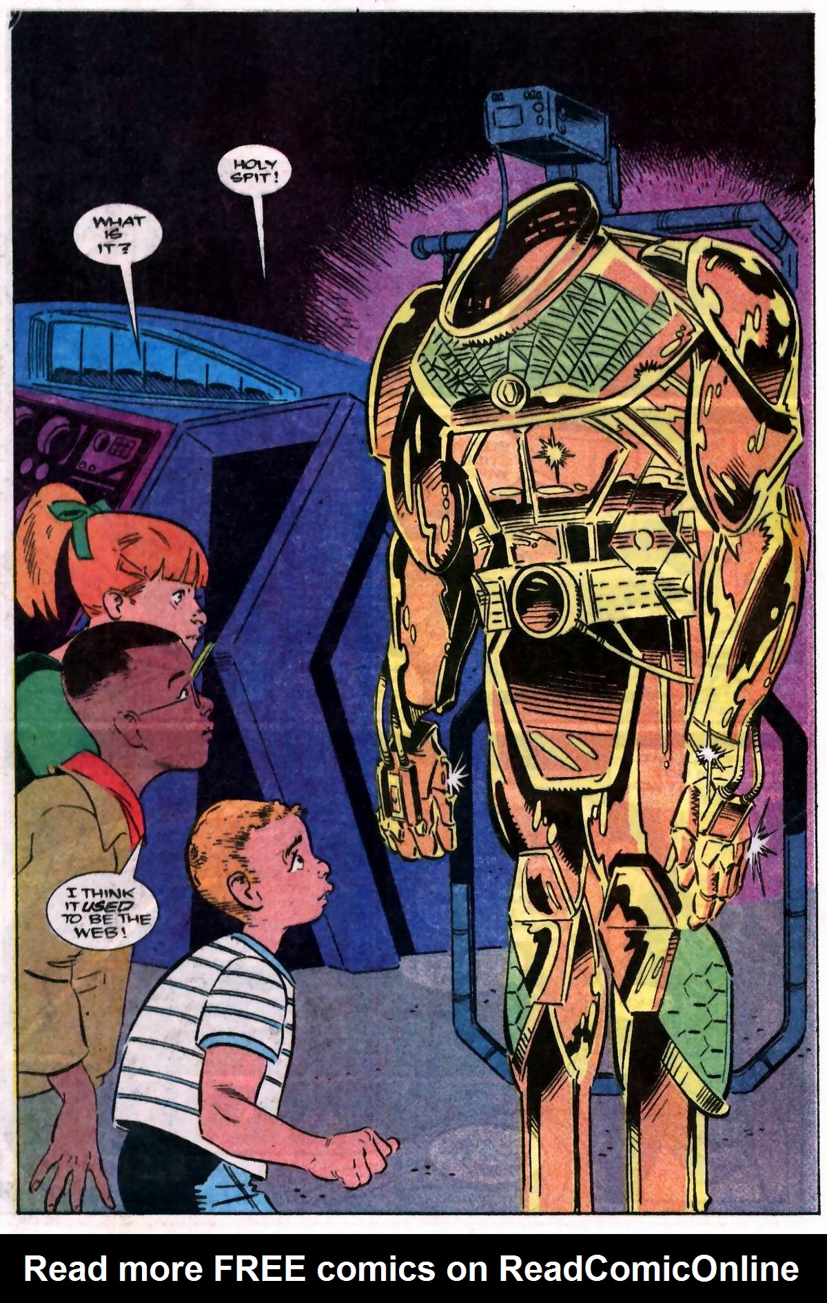 Read online The Web (1991) comic -  Issue #3 - 23