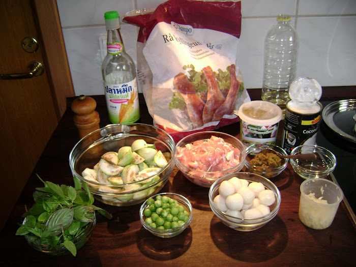 Ingredients: Green Thai Curry