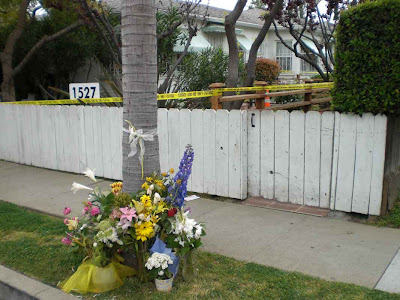 Julianna Redding Crime Scene Flowers - Santa Monica