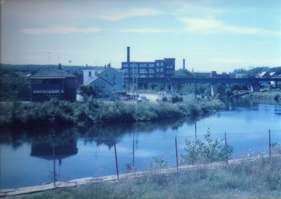 Two Views From River Street - Woonsocket 1985