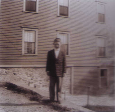 Cousin Bobbie at Vose St. - 1955