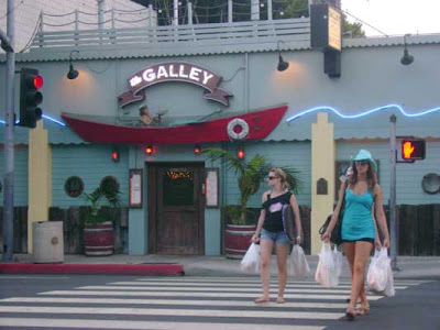 The Galley Restaurant and probably some celebrity I didn't recognize.