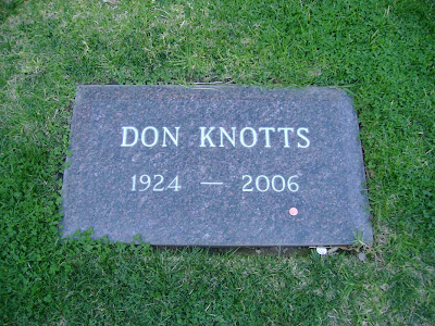 Don Knotts - Westwood Cemtery