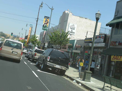 Driving East on North Broadway - Lincoln Heights