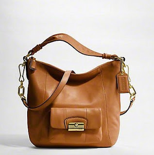 coach kristin leather hobo