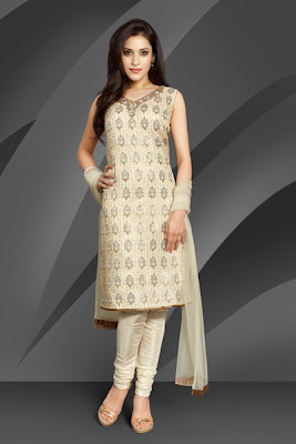 Fashion N Style: Tight Salwar Kameez & Churidar Designs 2010