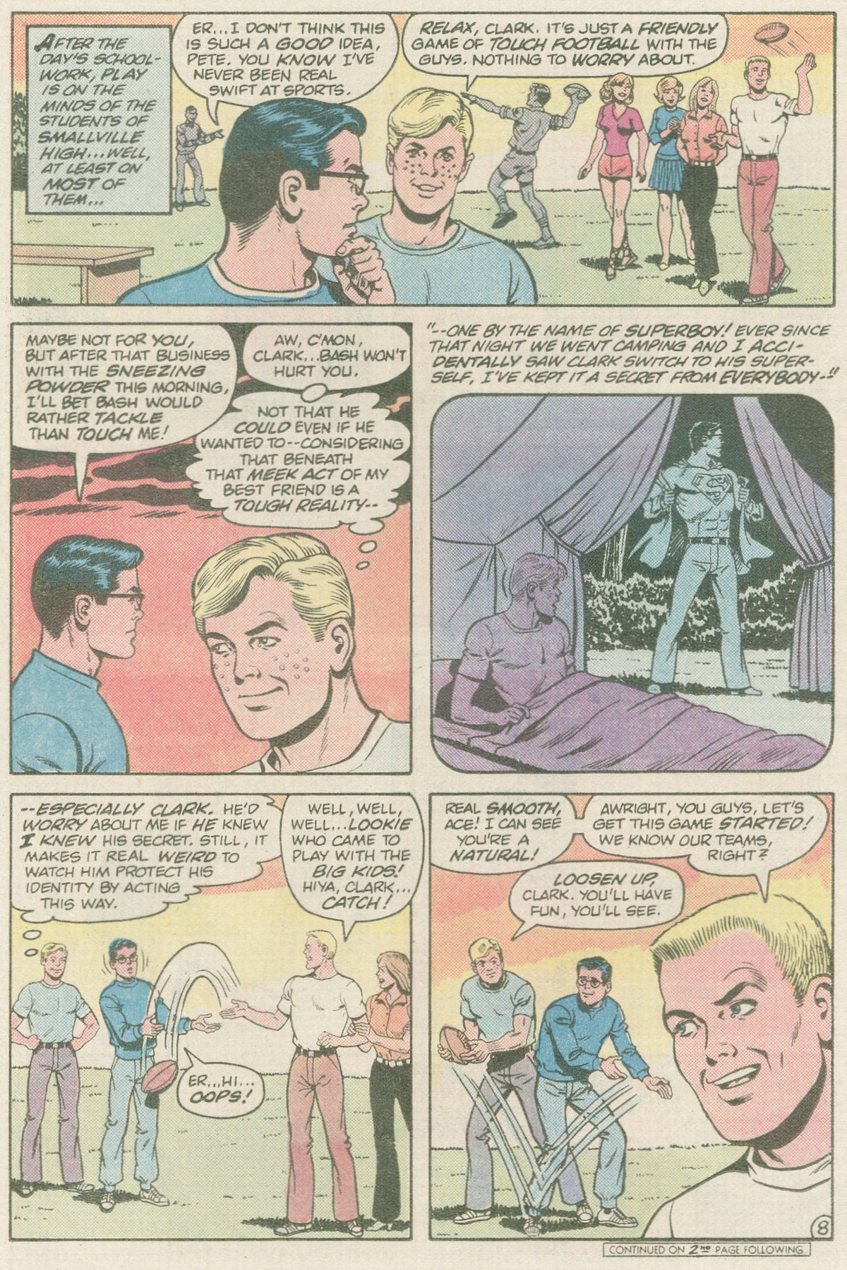 The New Adventures of Superboy 36 Page 8