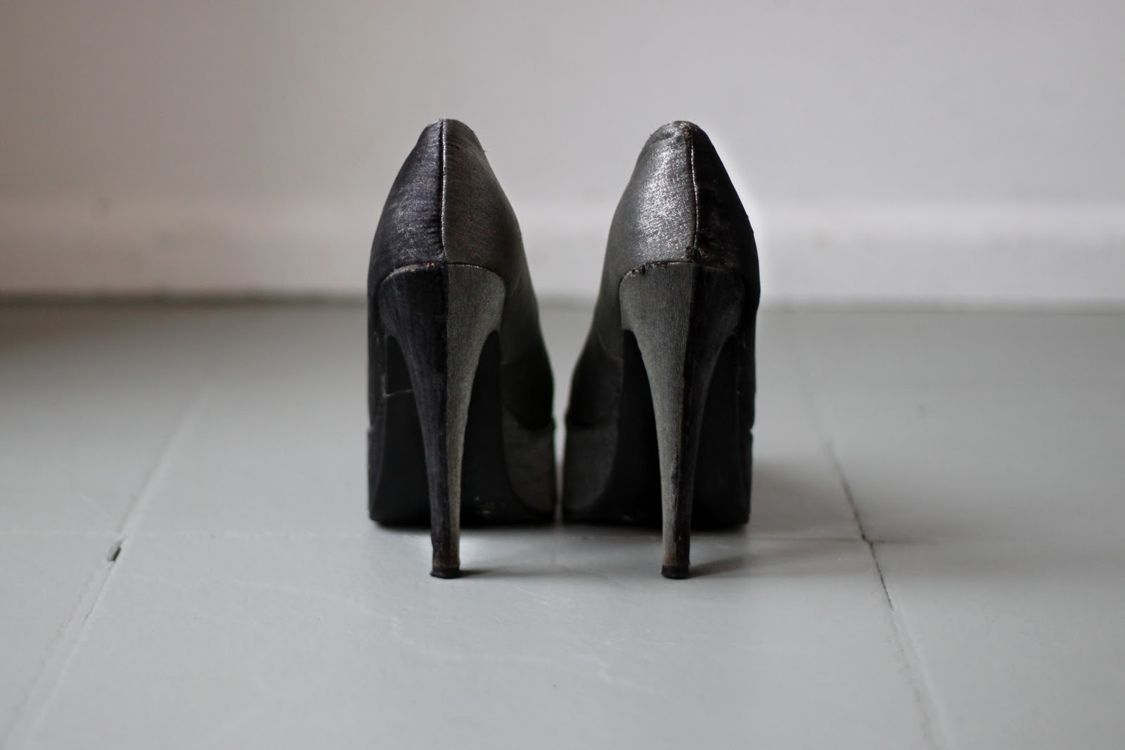 Guest DIY Post: Love Aesthetics two Tone Platform Heels | A Pair & A Spare