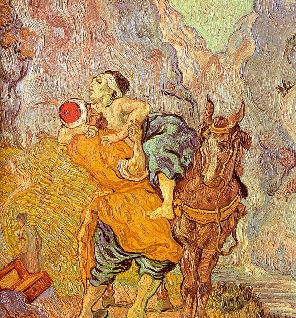 Carrot top studio art for this week s lectionary text the good samaritan