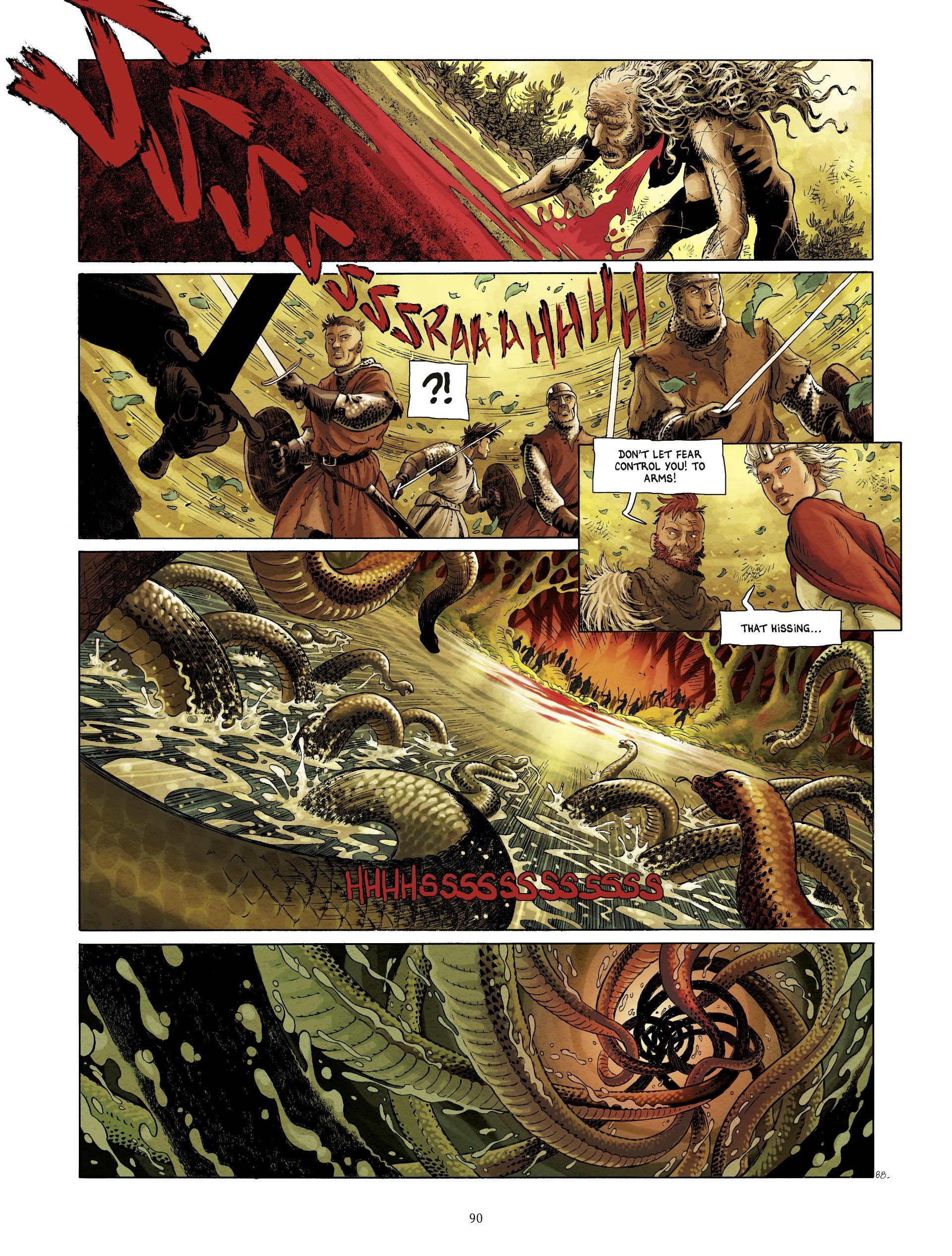 Read online Layla: A Tale of the Scarlet Swamp comic -  Issue # TPB - 92