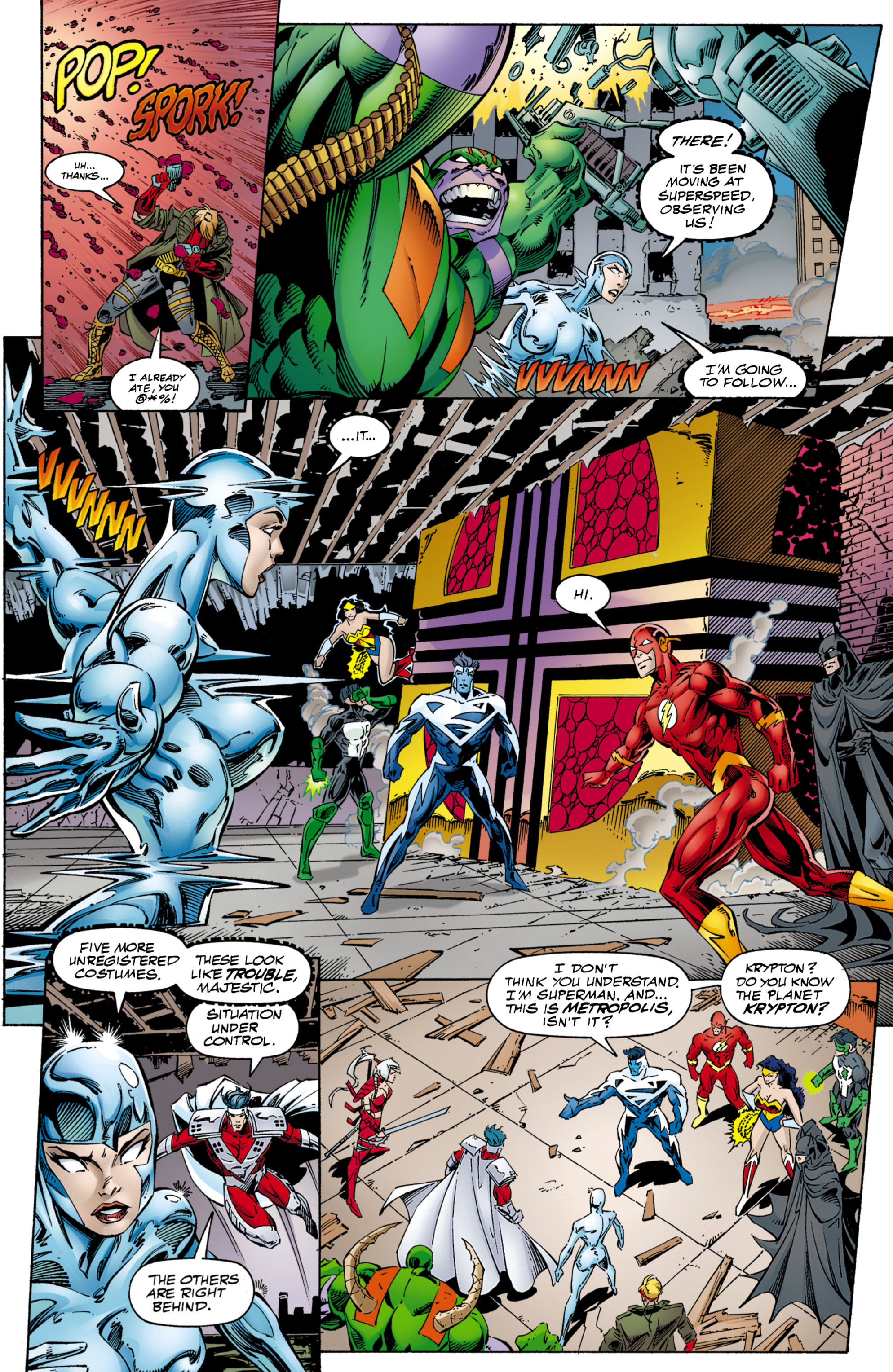 Read online JLA/WildC.A.T.s comic -  Issue # Full - 20