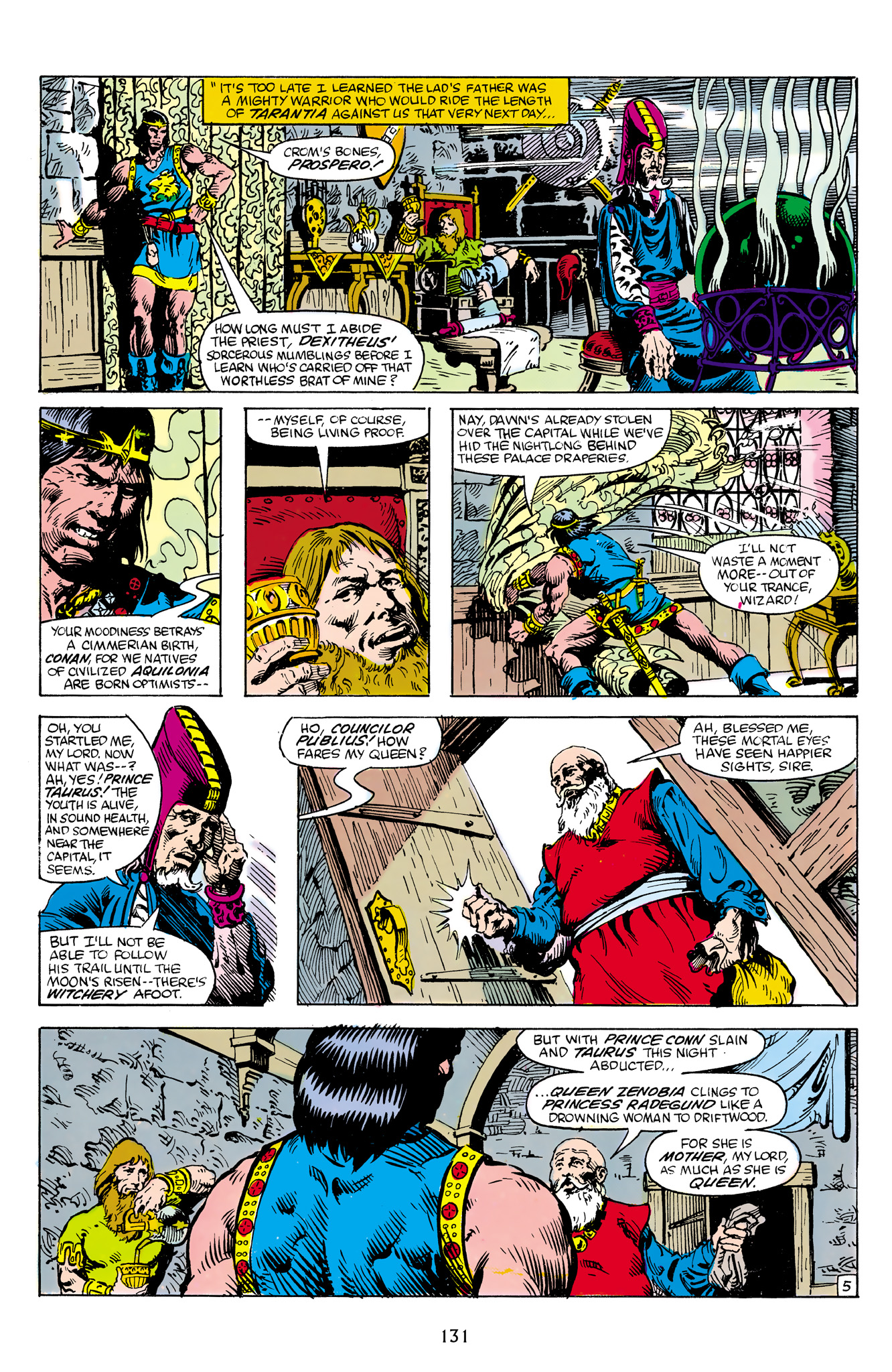 Read online The Chronicles of King Conan comic -  Issue # TPB 5 (Part 2) - 34