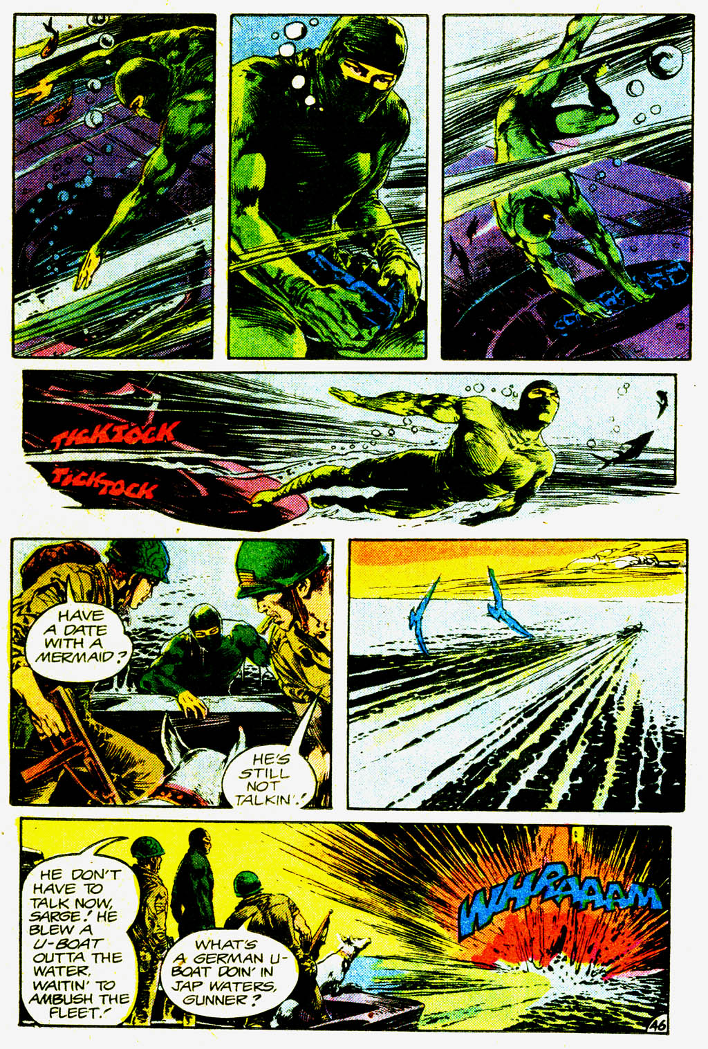 Read online G.I. Combat (1952) comic -  Issue #246 - 51