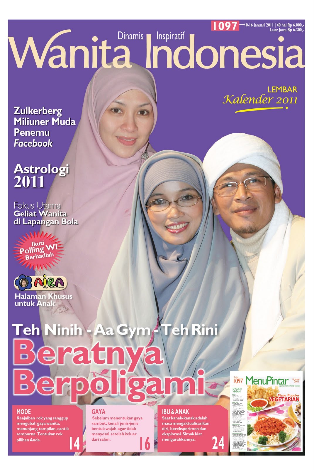 Tabloid Wanita Indonesia: Tabloid Wanita Indonesia Edisi 1097