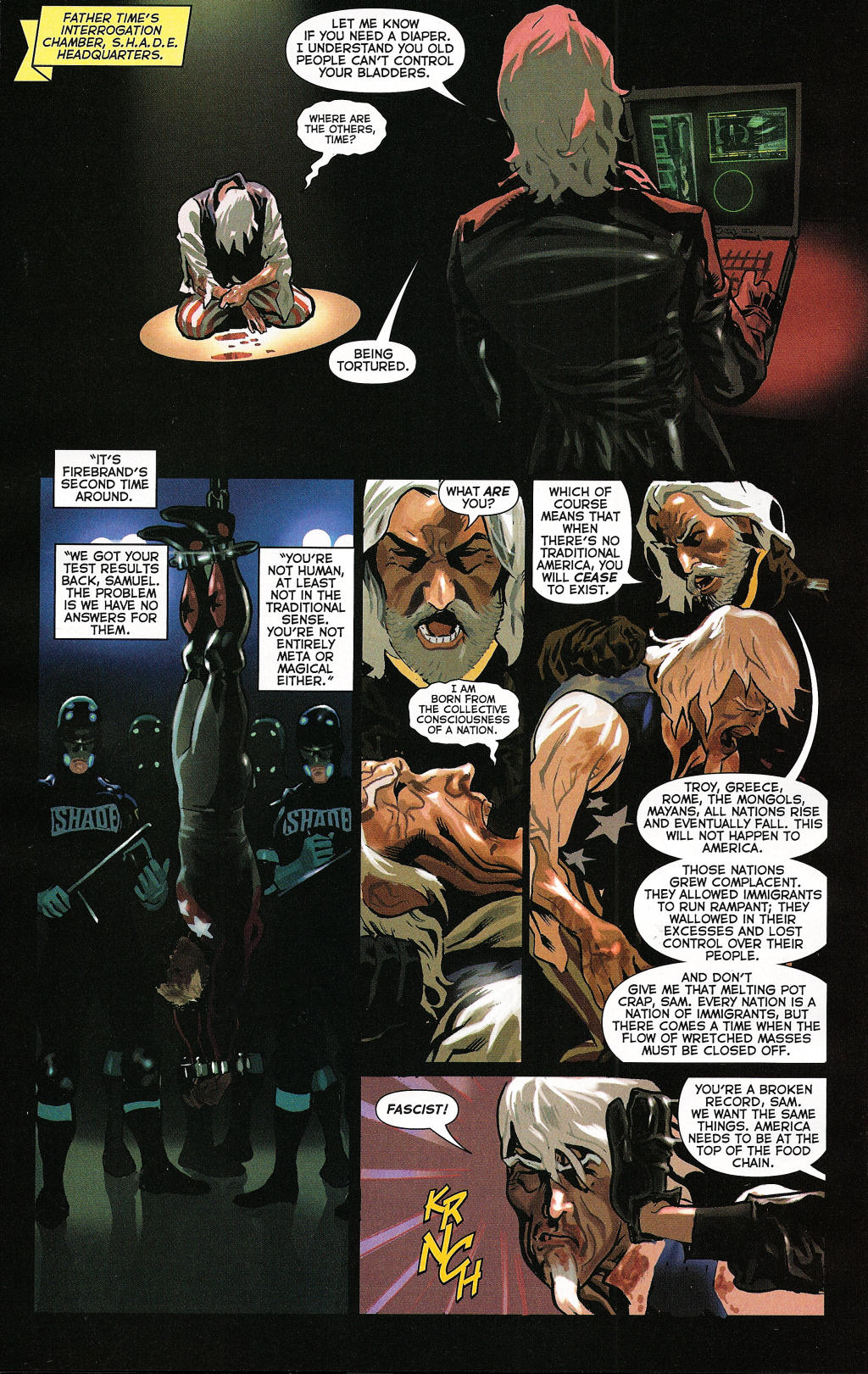 Read online Uncle Sam and the Freedom Fighters (2006) comic -  Issue #5 - 31