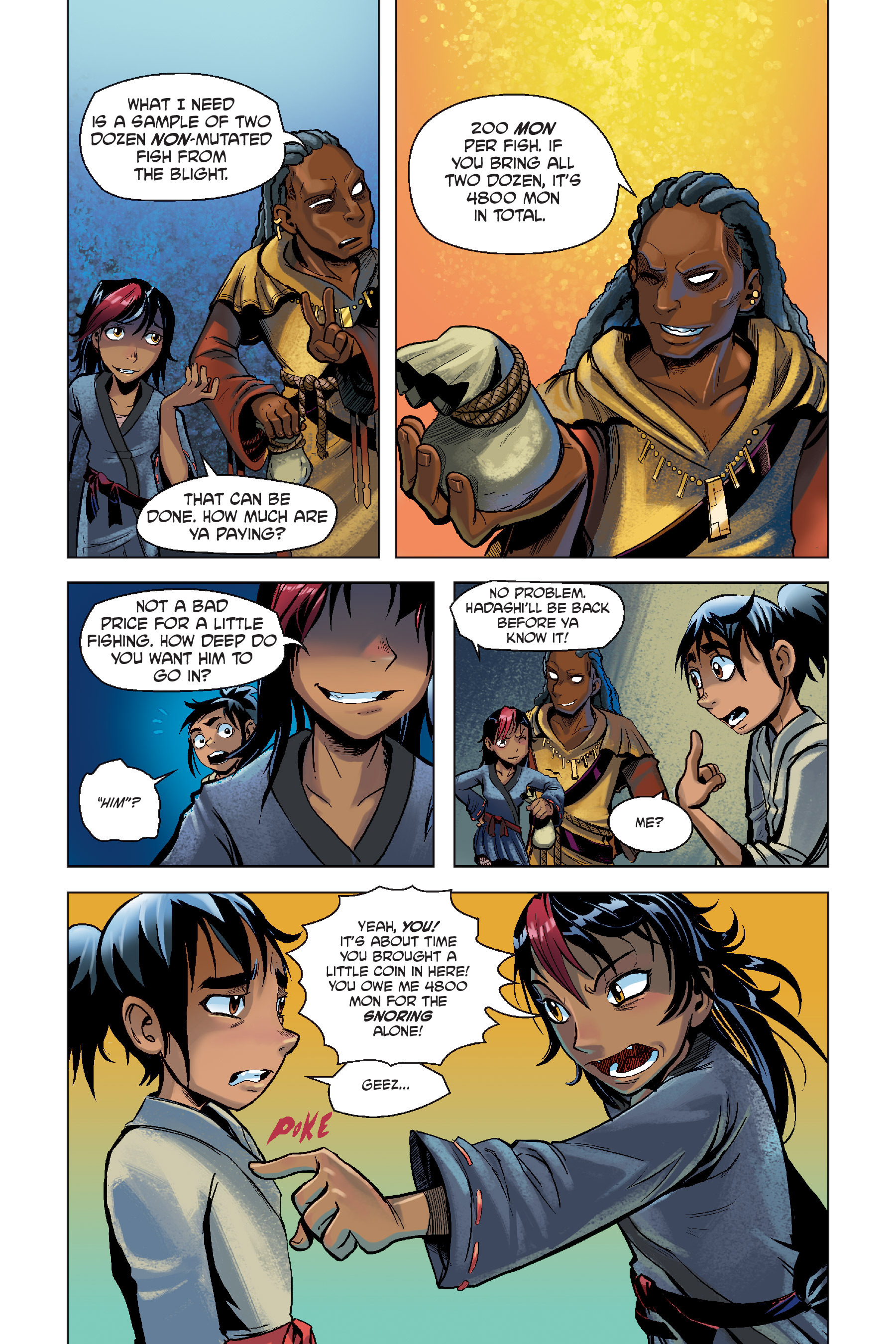 Read online Orphan Blade comic -  Issue #2 - 9