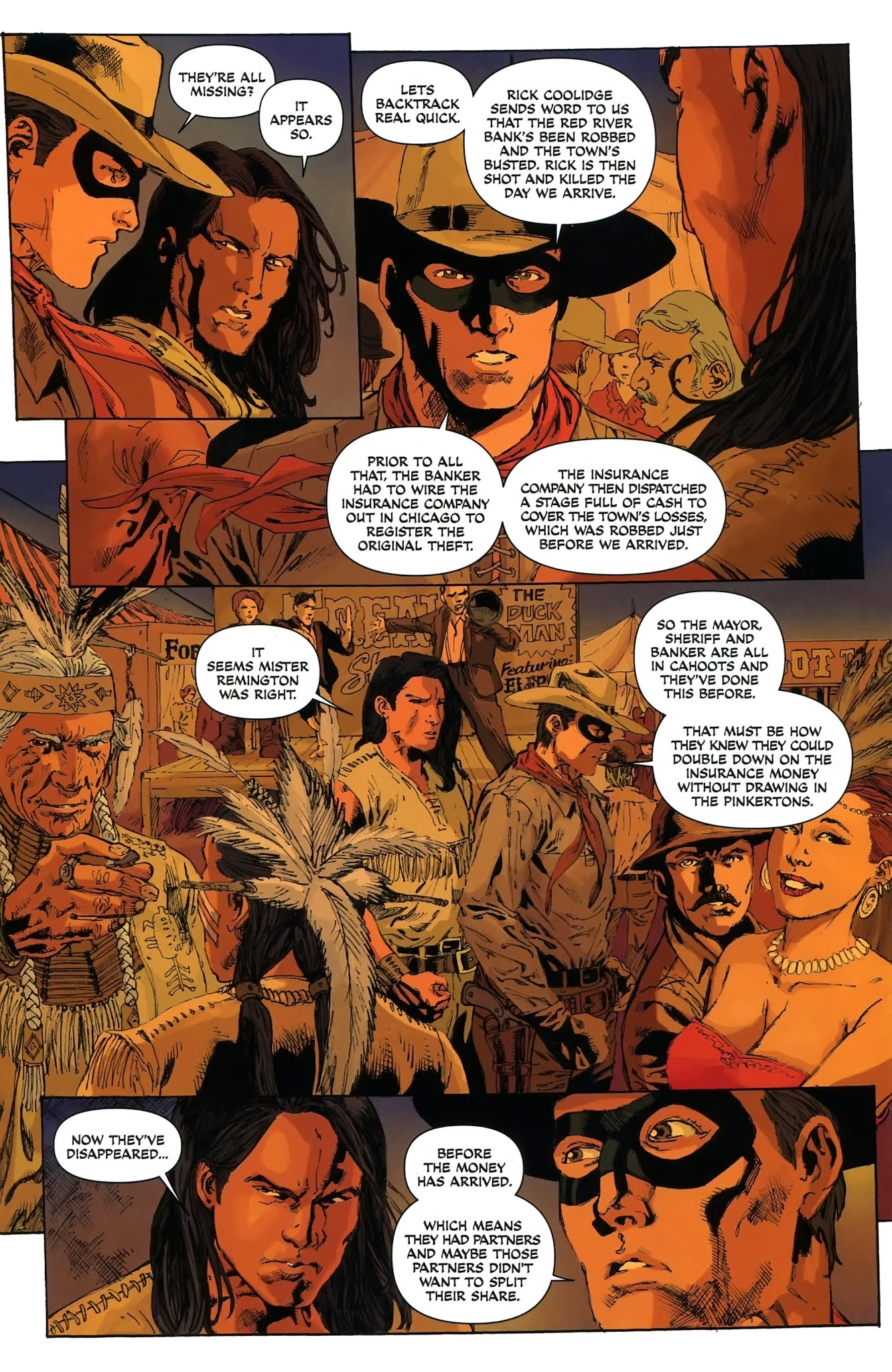 Read online The Lone Ranger: Vindicated comic -  Issue #4 - 4