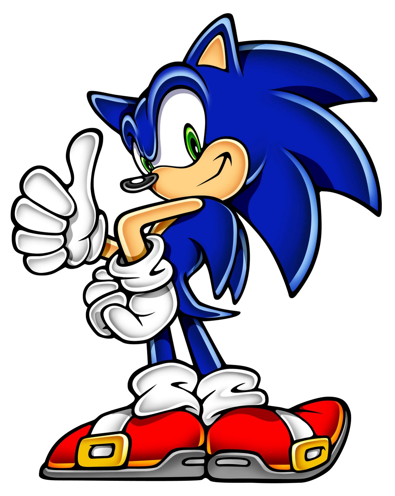 Gambar Sketsa Kartun Sonic Sobsketsa