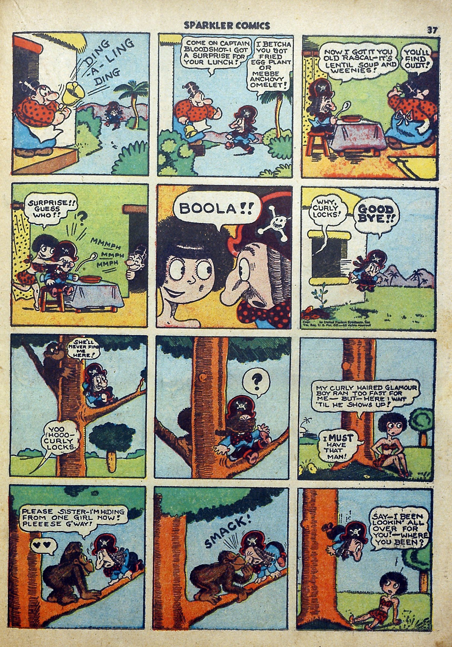 Read online Sparkler Comics comic -  Issue #2 - 33