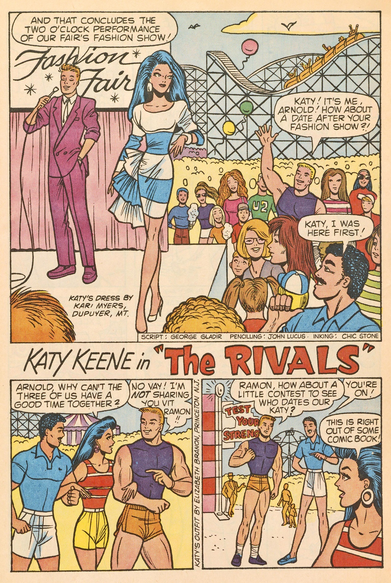 Read online Katy Keene (1983) comic -  Issue #28 - 29
