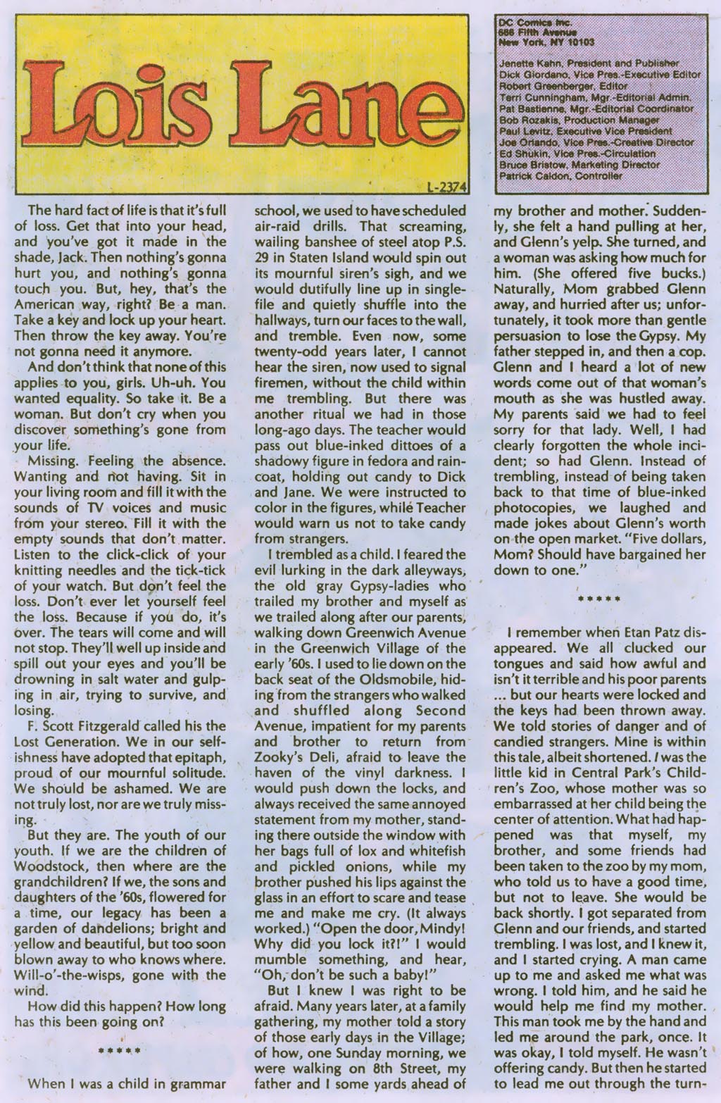 Read online Lois Lane comic -  Issue #1 - 26