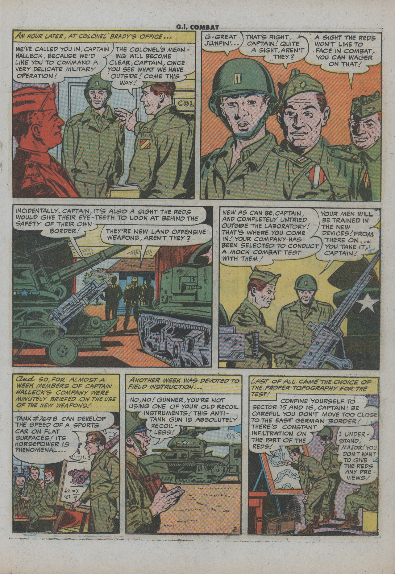 Read online G.I. Combat (1952) comic -  Issue #38 - 20