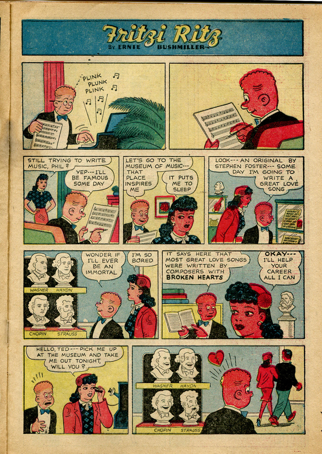 Read online Fritzi Ritz (1953) comic -  Issue #40 - 5