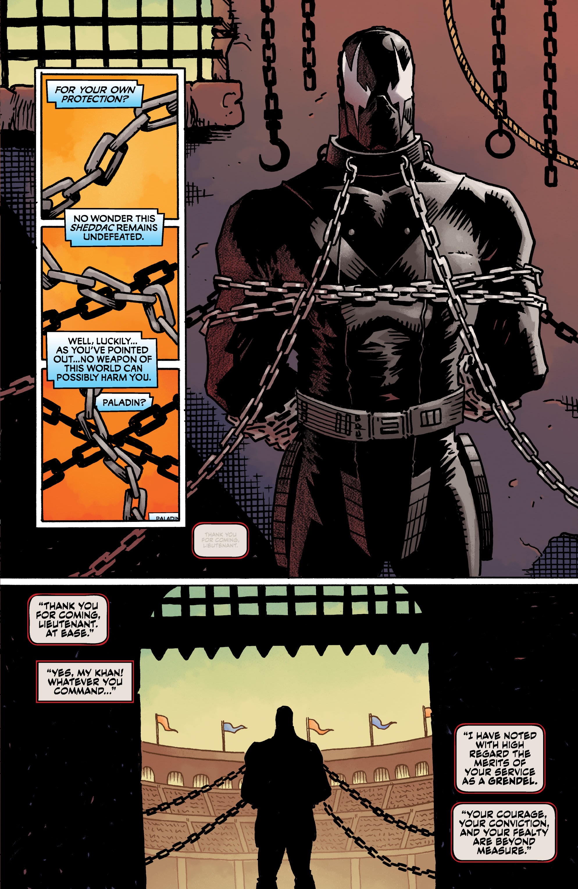 Read online Grendel: Devil's Odyssey comic -  Issue #7 - 8