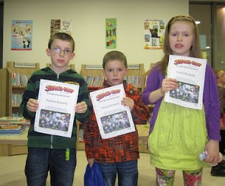 The Kennedy Family who completed the Summer Reading Challenge at Scariff Library
