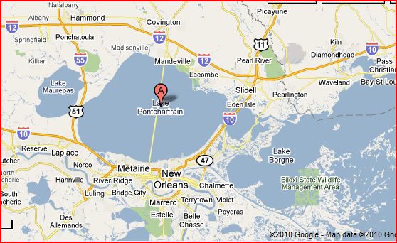 First Reports Of Oil In Louisianas Lake Pontchartrain