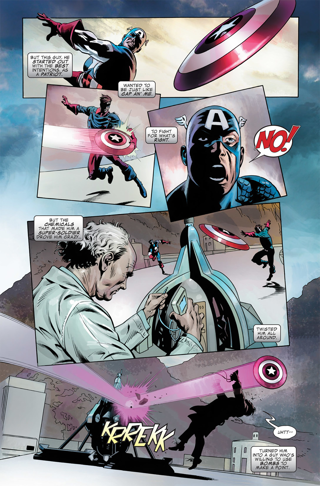 Read online Captain America (1968) comic -  Issue #605 - 17